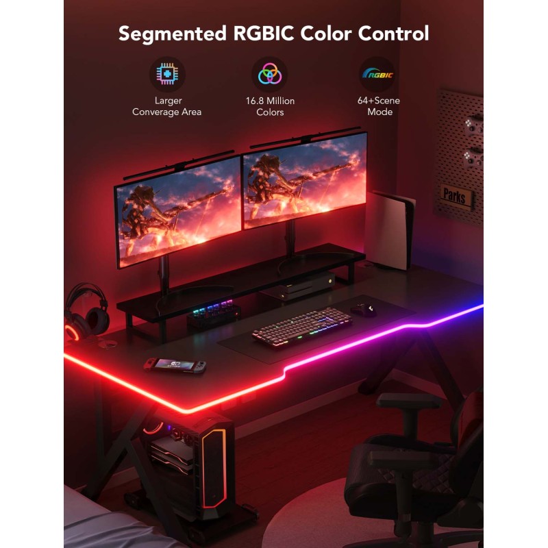 Svetlobni trak GOVEE Neon Rope RGBIC, 3m