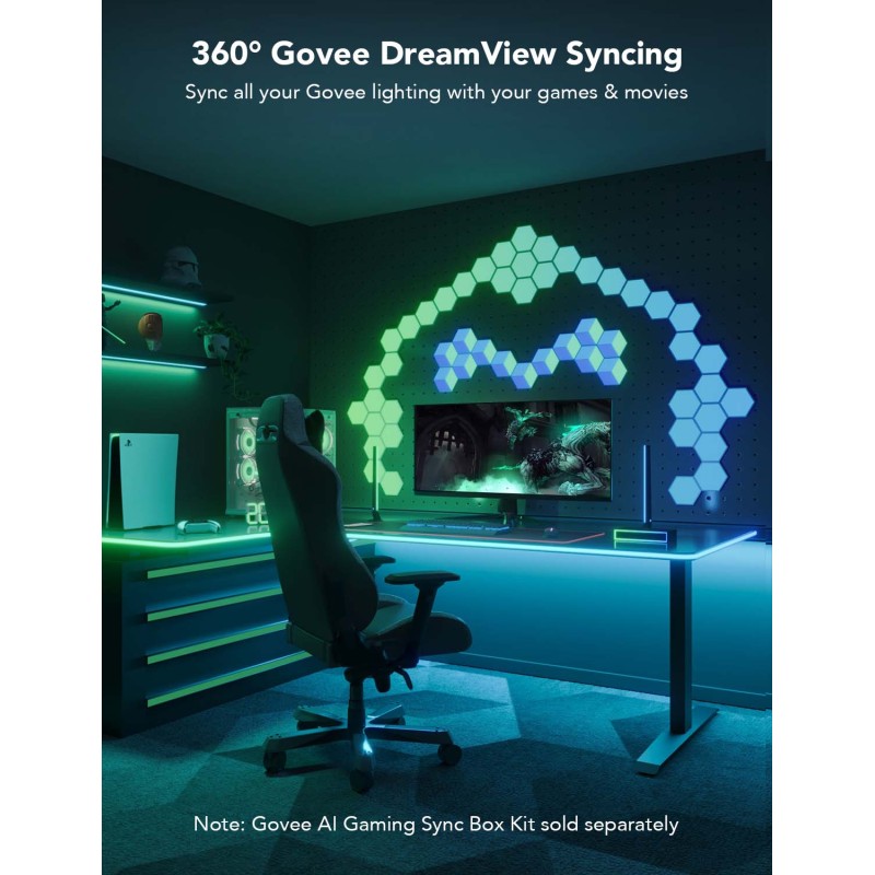 Svetlobni trak GOVEE Neon Rope RGBIC, 3m