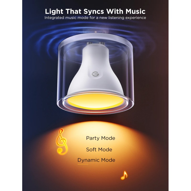 LED žarnica GOVEE RGBWW, GU10, 2-pack