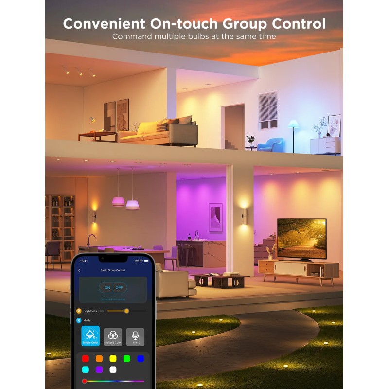 LED žarnica GOVEE RGBWW, GU10, 2-pack