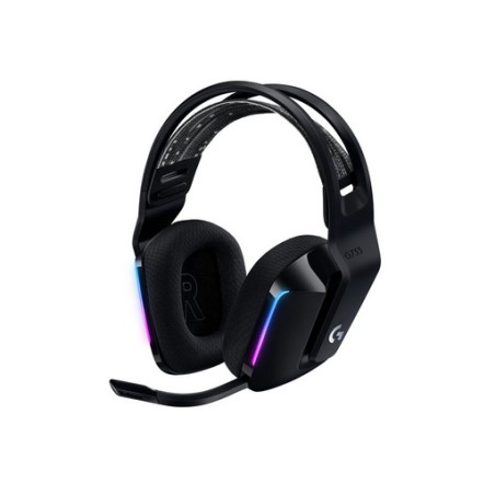 Slušalke Logitech G733 LIGHTSPEED, črne