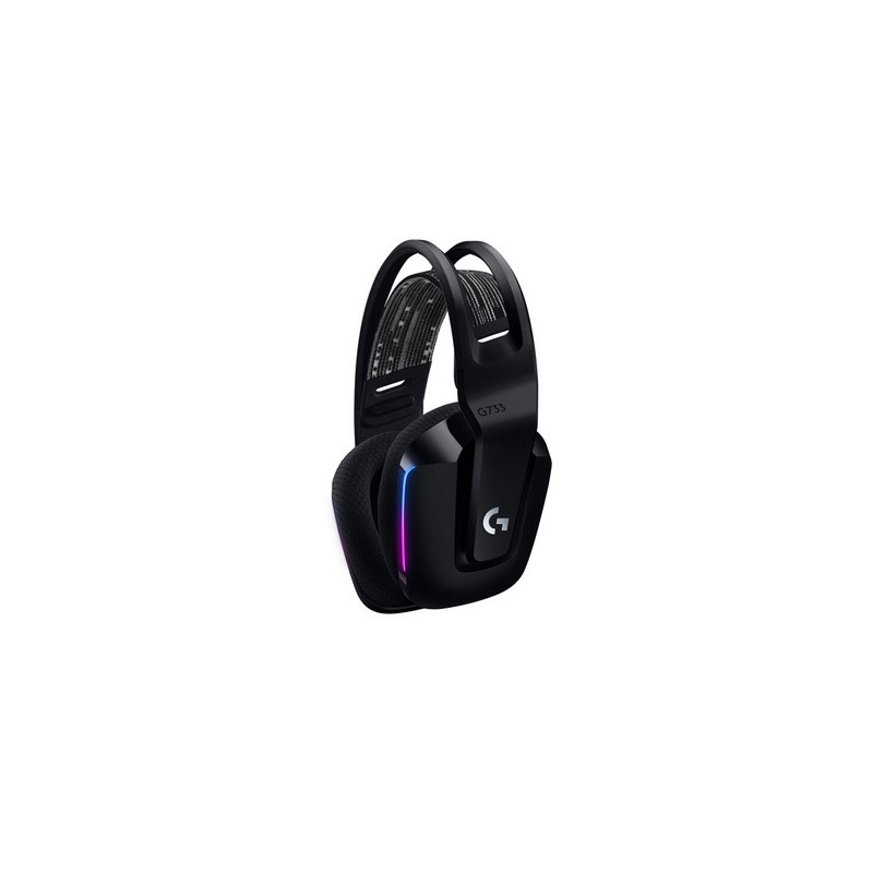 Slušalke Logitech G733 LIGHTSPEED, črne
