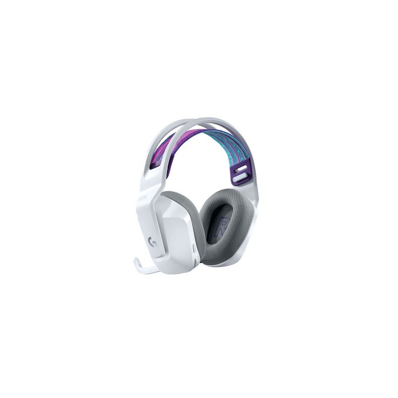 Slušalke Logitech G733 LIGHTSPEED, bele