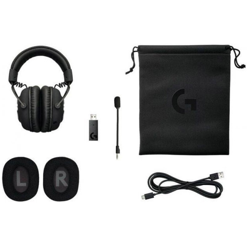 Slušalke Logitech G PRO X LIGHTSPEED, črne