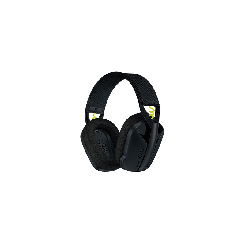 Slušalke Logitech G435 wireless, črne