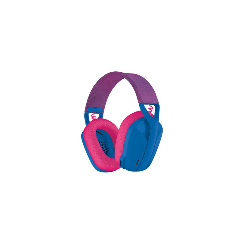 Slušalke Logitech G435 wireless, modro-vijolične