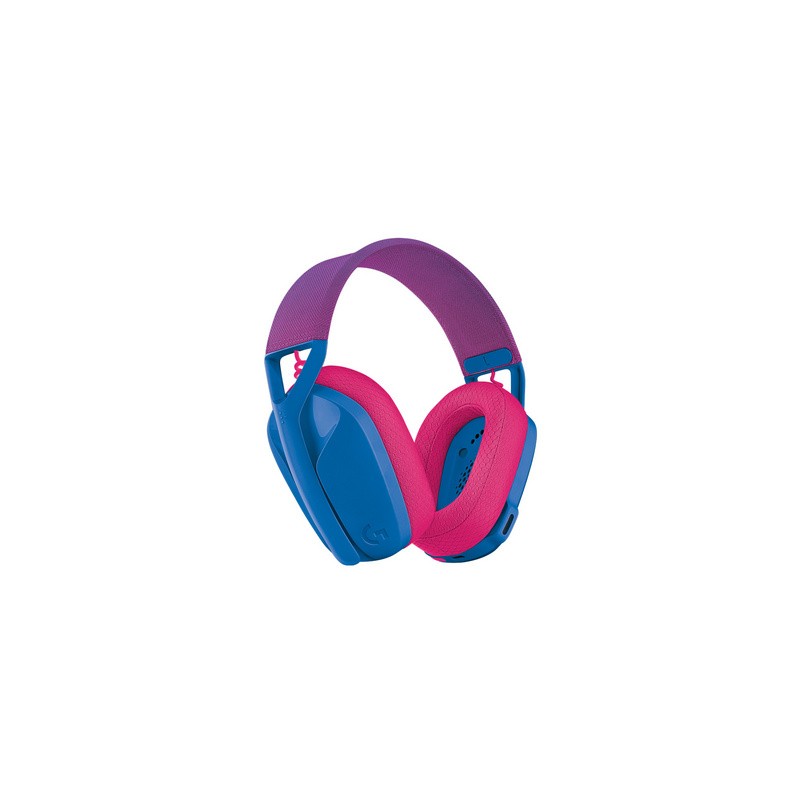 Slušalke Logitech G435 wireless, modro-vijolične