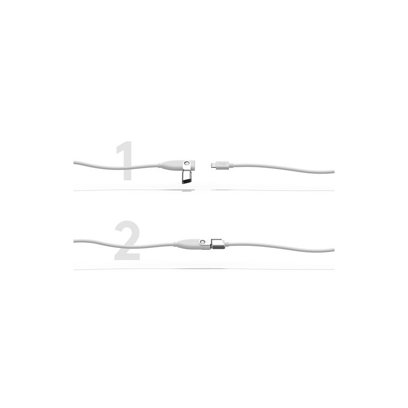Kabel Logitech Rally Mic Pod Extension Cable, bel