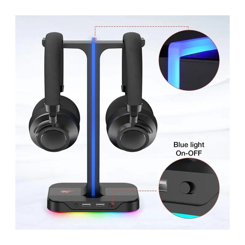 Stojalo za slušalke HAVIT TH650 RGB