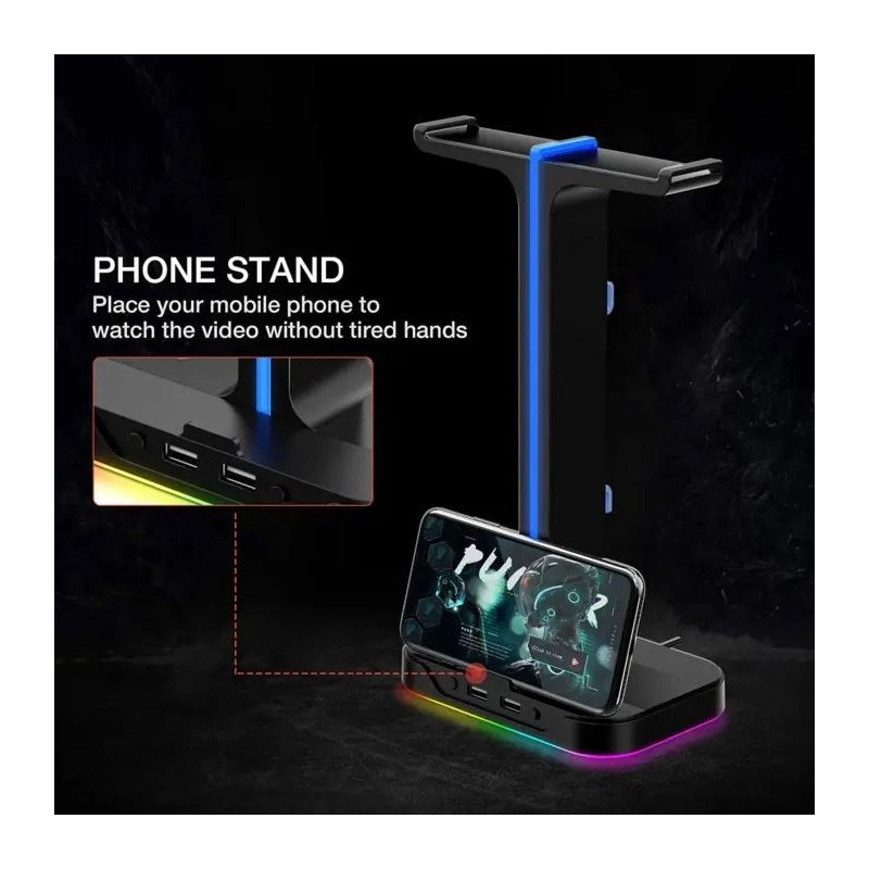 Stojalo za slušalke HAVIT TH650 RGB