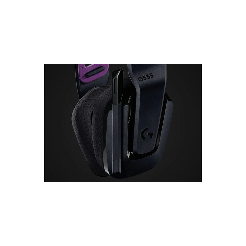 Slušalke LOGITECH G535 LIGHTSPEED Wireless, črne