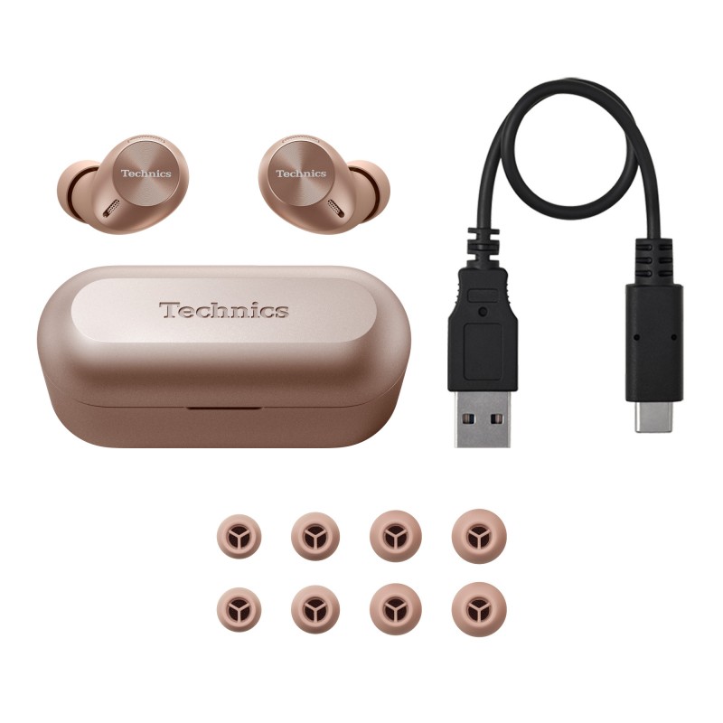 Slušalke Technics EAH-AZ40E-N, zlate