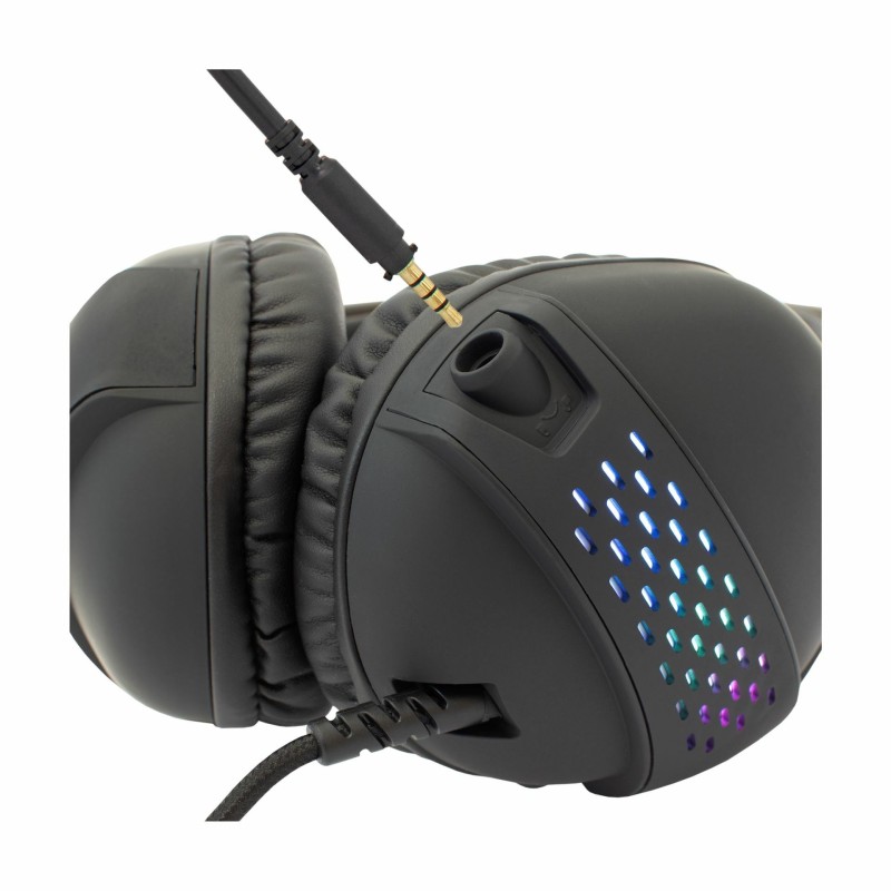 Slušalke White Shark GH-2140 OX RGB, črne