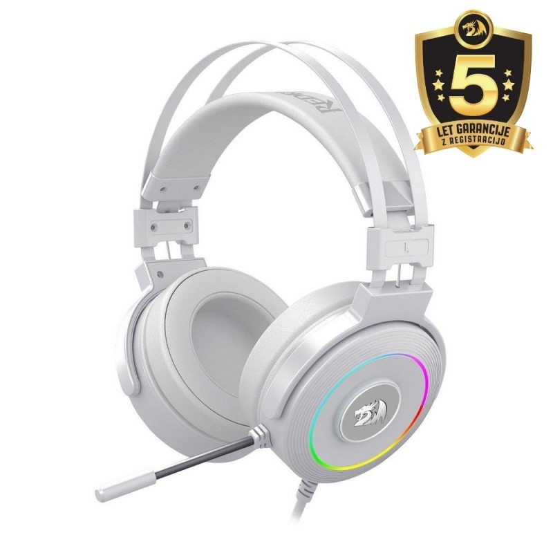 Slušalke REDRAGON LAMIA 2 H320-RGB, bele