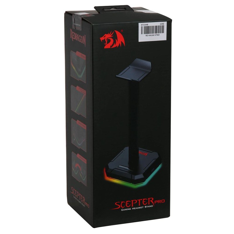 Stojalo za slušalke Redragon SCEPTER PRO HA300 RGB