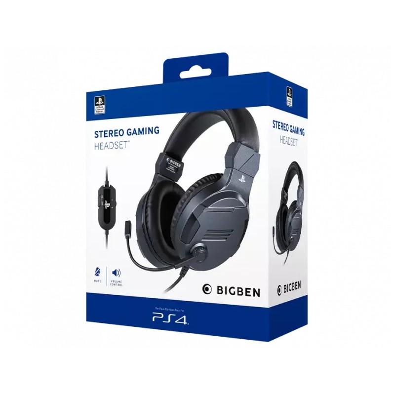 Slušalke Bigben Stereo Gaming V3 Titanium