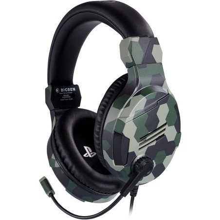 Slušalke BIGBEN STEREO GAMING V3, ZELENE
