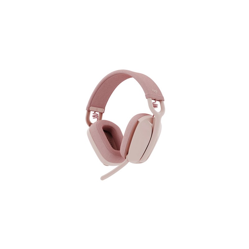 Slušalke Logitech Zone Vibe 100, roza