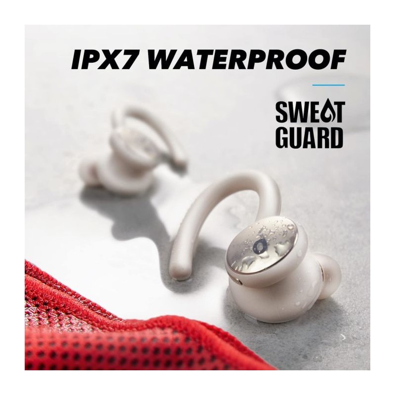 Slušalke Anker Soundcore Sport X10, bele