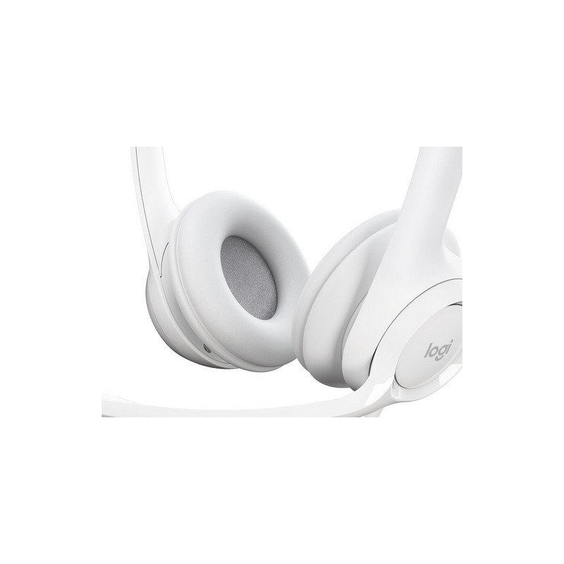 Slušalke Logitech H390, bele