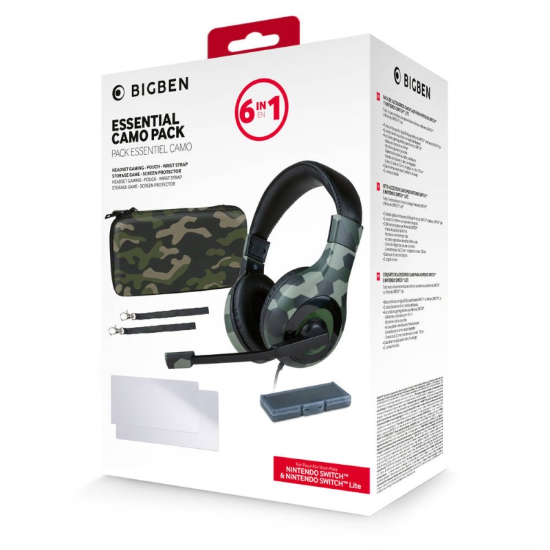 Slušalke NACON 6 IN 1 CAMO PACK
