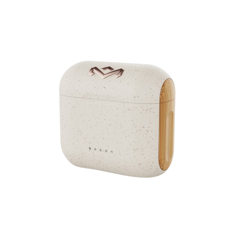 House of Marley REBEL CREAM TRUE WIRELESS EARBUDS slušalke - bež barve