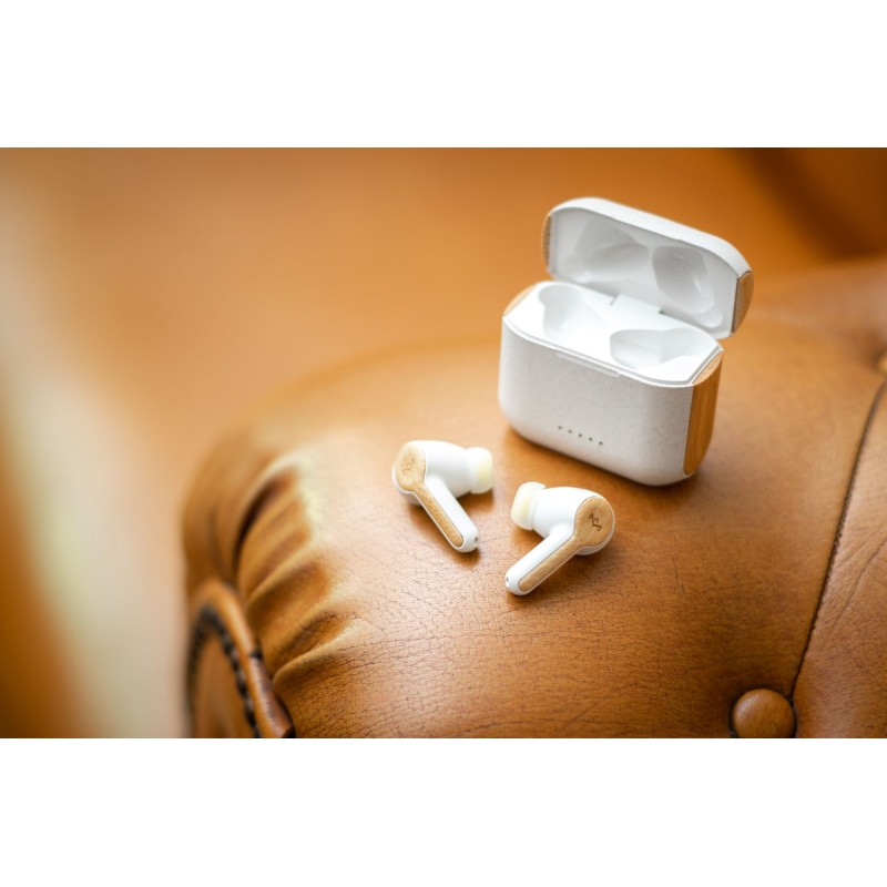 House of Marley REBEL CREAM TRUE WIRELESS EARBUDS slušalke - bež barve