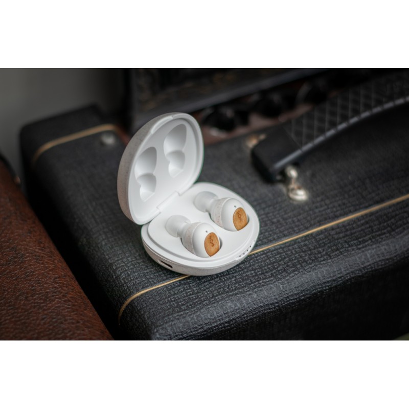House of Marley Champion True Wireless brezžične slušalke bež barve
