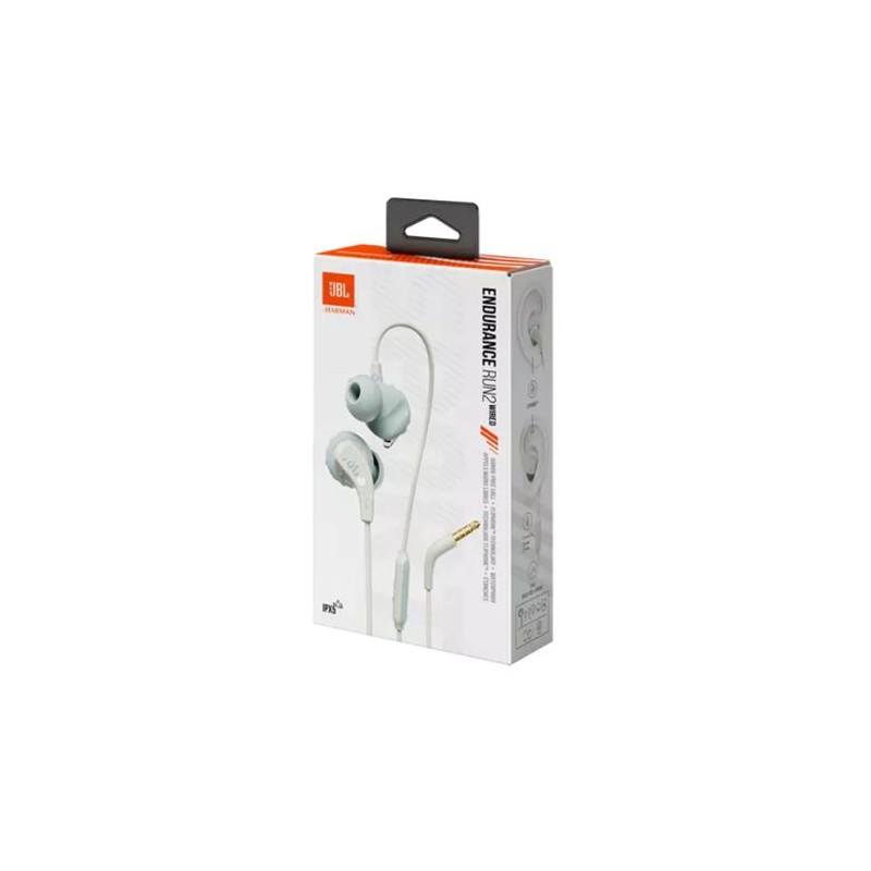 Slušalke JBL Endurance Run 2, bele, JBLENDURRUN2WHT