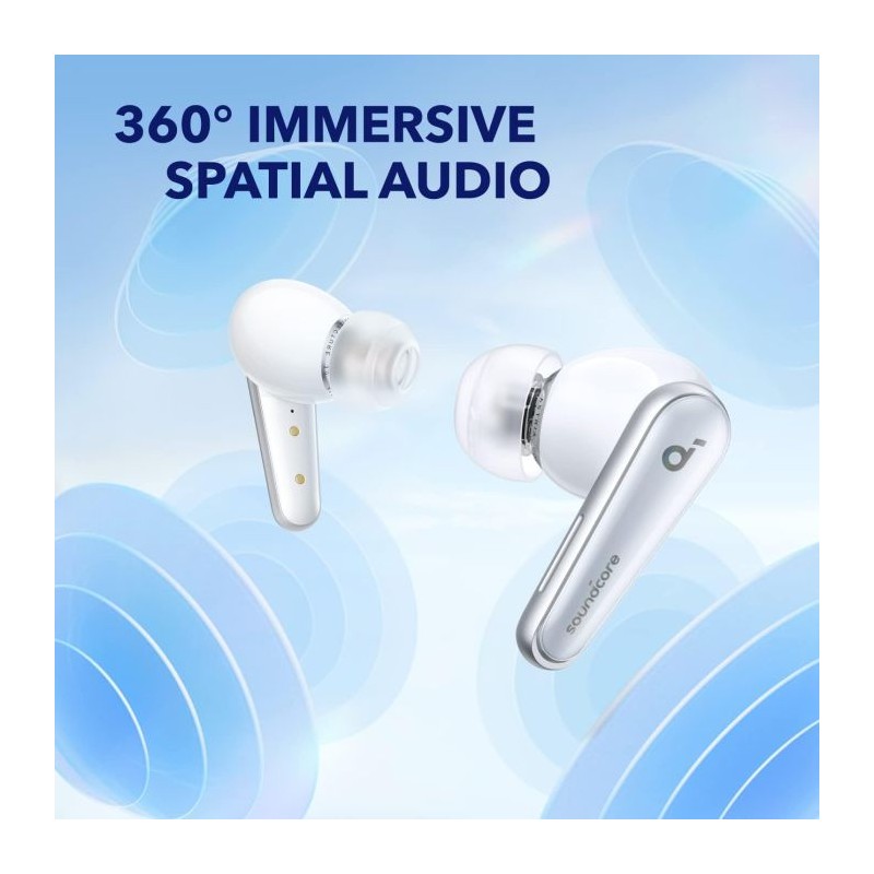 Slušalke Anker Soundcore Liberty 4, bele