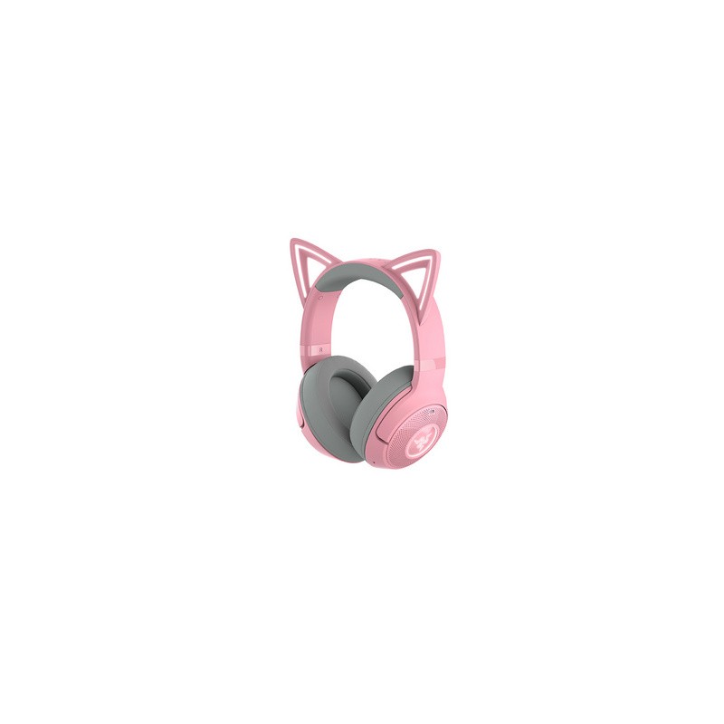 Slušalke Razer Kraken Kitty V2 Quartz, Bluetooth