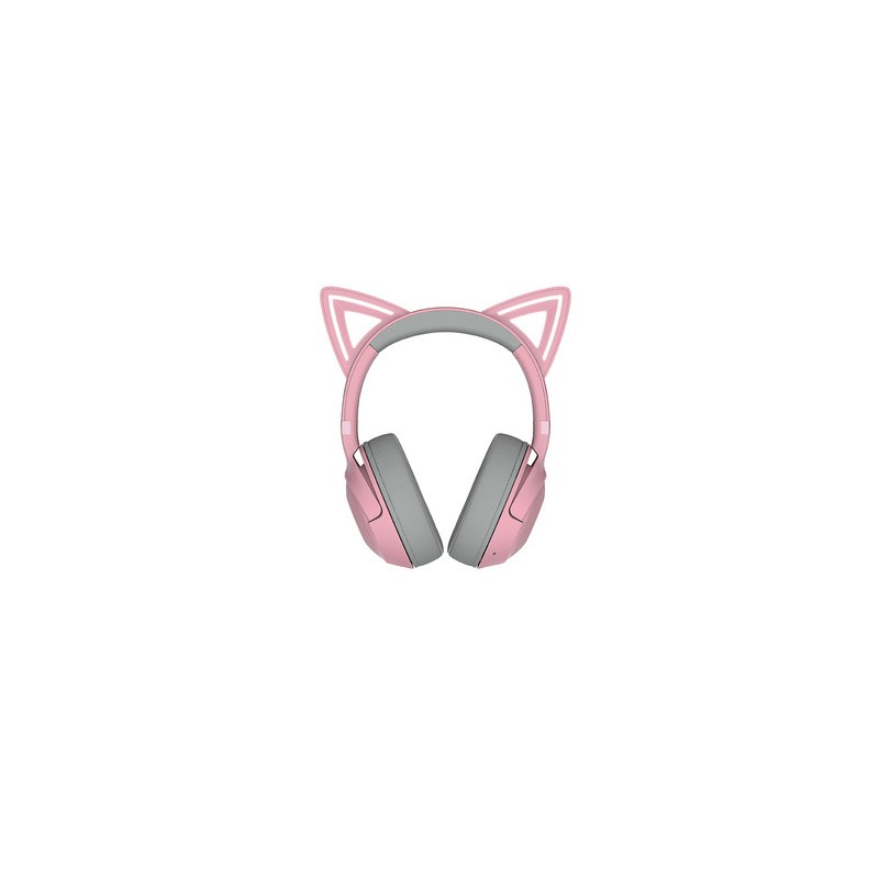 Slušalke Razer Kraken Kitty V2 Quartz, Bluetooth