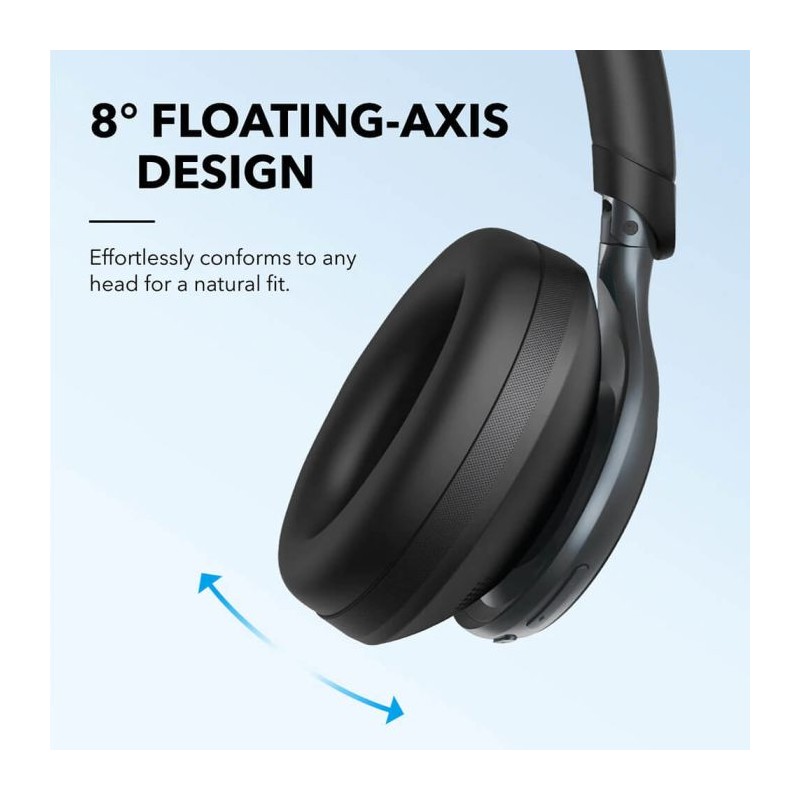 Slušalke Anker Soundcore Space One, Bluetooth, črne, A3035G11