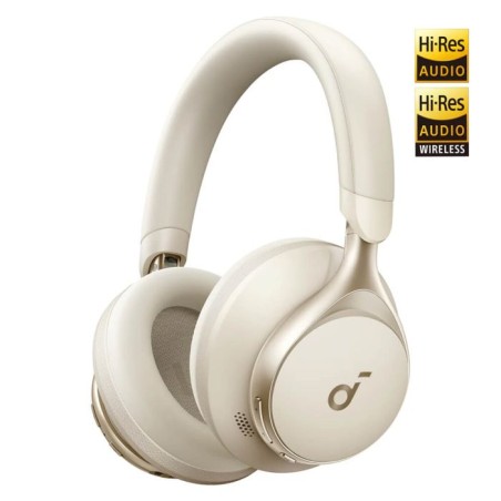 Slušalke Anker Soundcore Space One, Bluetooth, kremne, A3035G21