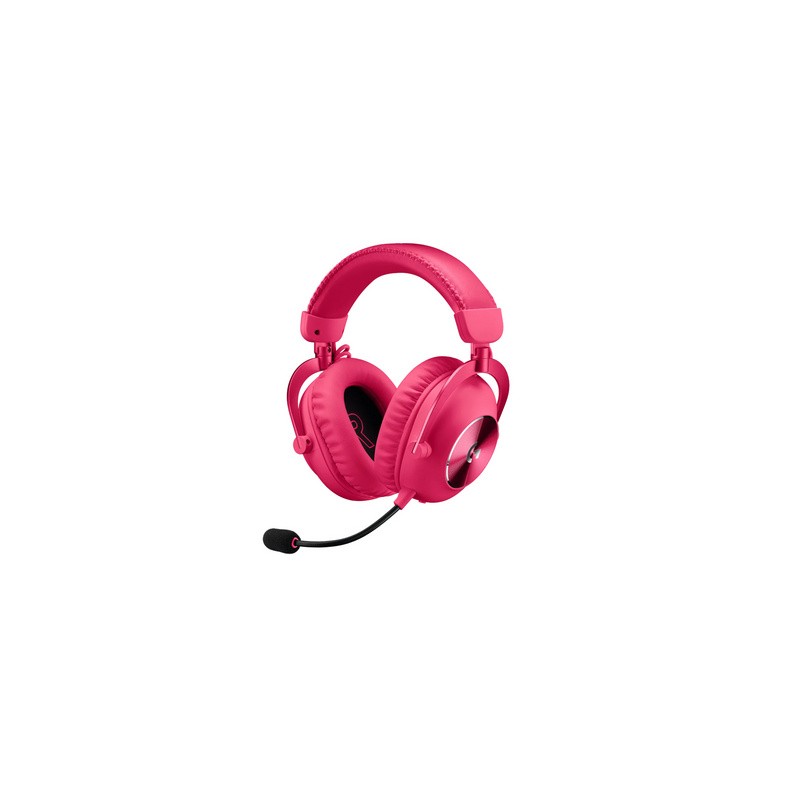 Slušalke Logitech G PRO X 2 LIGHTSPEED, Brezžične, Gaming, roza