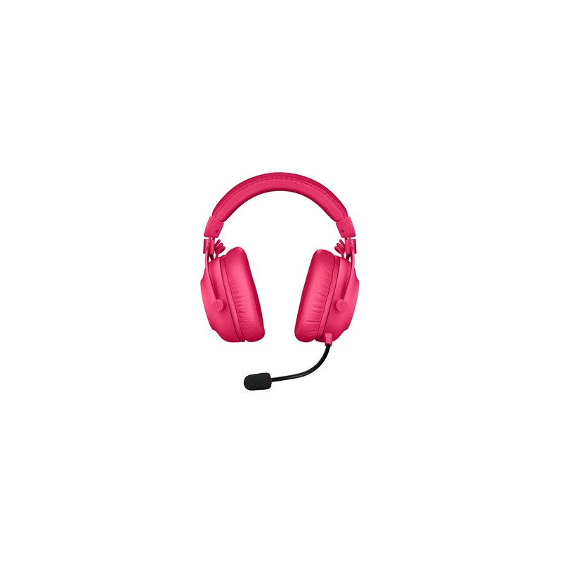 Slušalke Logitech G PRO X 2 LIGHTSPEED, Brezžične, Gaming, roza