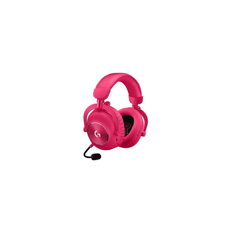 Slušalke Logitech G PRO X 2 LIGHTSPEED, Brezžične, Gaming, roza