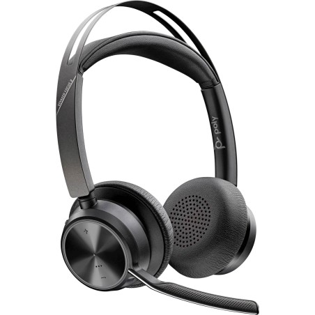 Slušalke Poly Voyager Focus 2 + stojalo za polnjenje, 77Y89AA