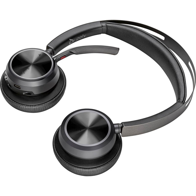 Slušalke Poly Voyager Focus 2 + stojalo za polnjenje, 77Y89AA