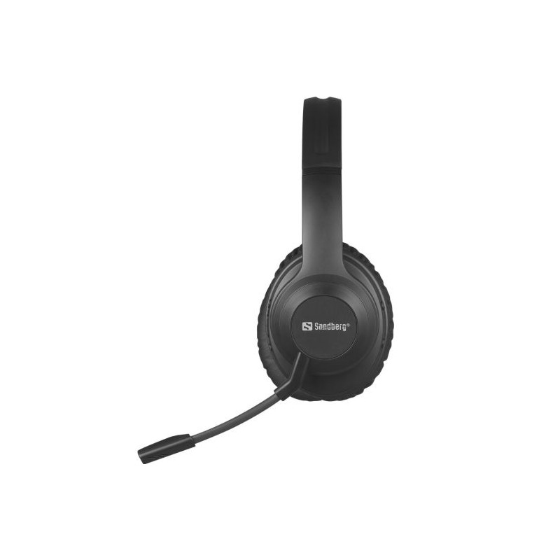 Slušalke Sandberg Wireless Headset ANC+ENC Pro, 126-45, črne