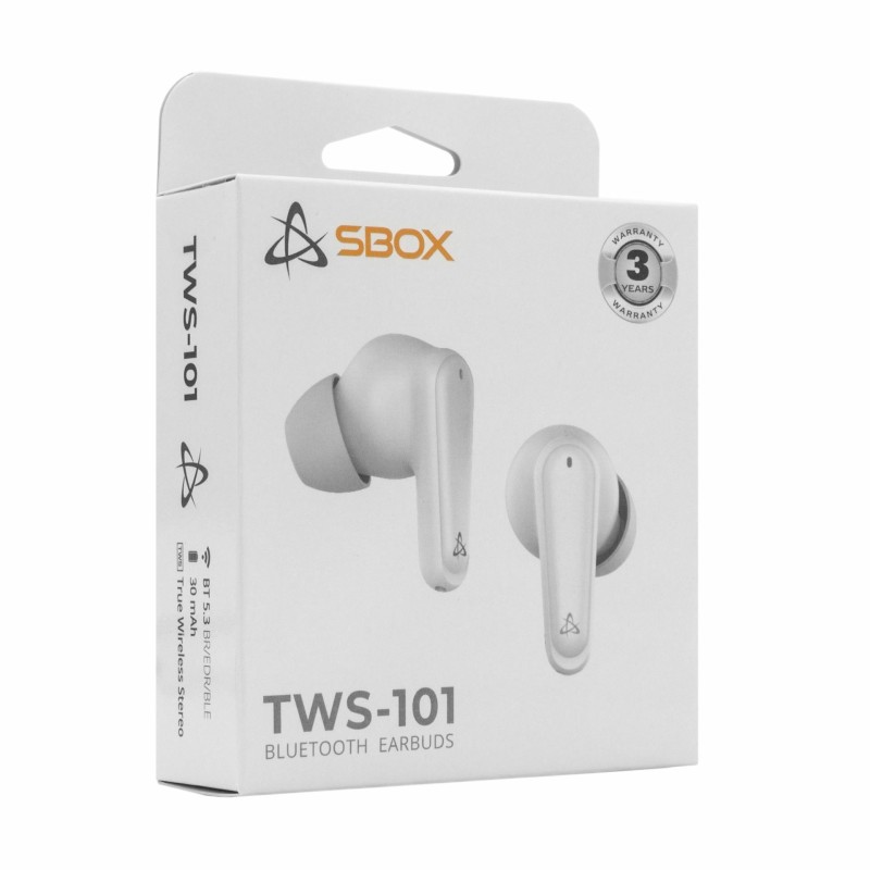 Slušalke SBOX EB-TWS101, bele