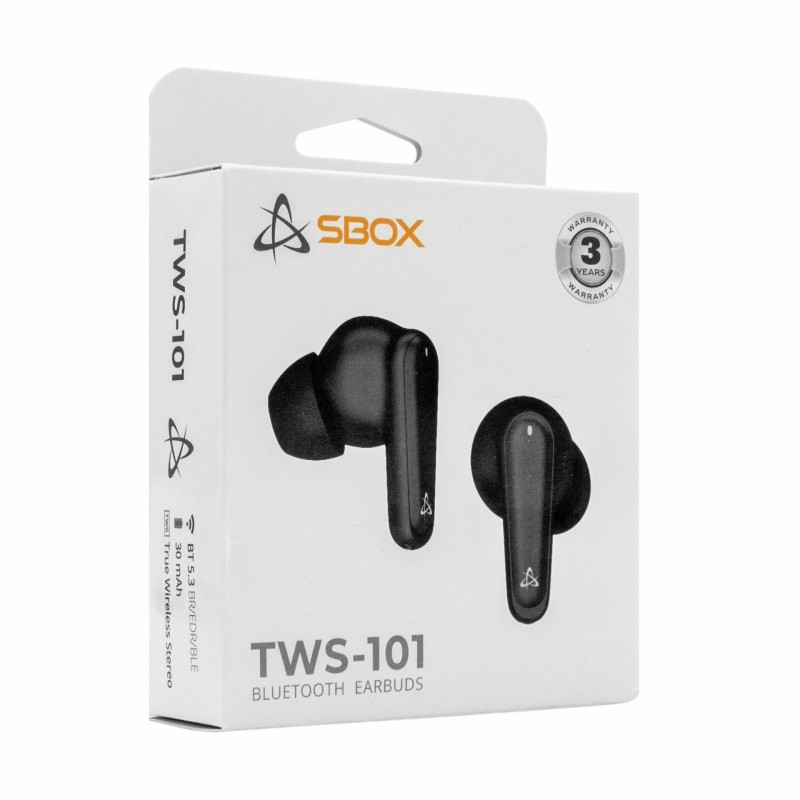 Slušalke SBOX EB-TWS101, črne