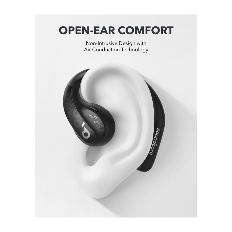 Slušalke Anker Soundcore AeroFit Pro brezžične, črne, A3871G11