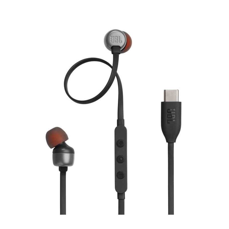Slušalke JBL Tune 310C, USB-C, črne, JBLT310CBLK