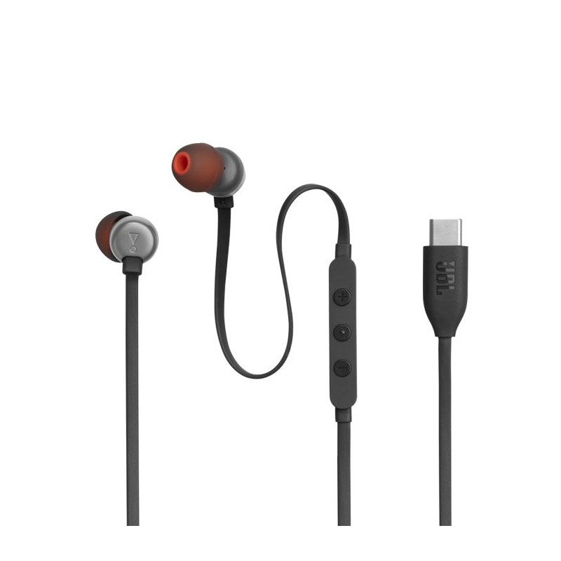 Slušalke JBL Tune 310C, USB-C, črne, JBLT310CBLK