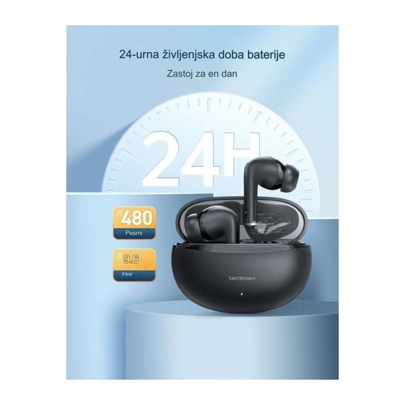Slušalke TaoTronics BH1118, črne