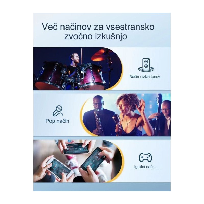 Slušalke TaoTronics BH1118, črne