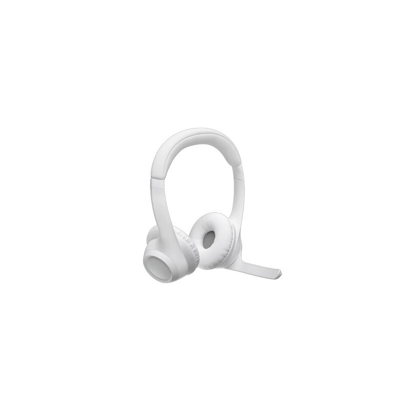 Slušalke Logitech Zone 300, Bluetooth, bele