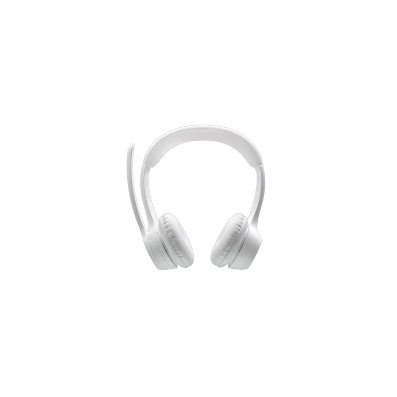 Slušalke Logitech Zone 300, Bluetooth, bele