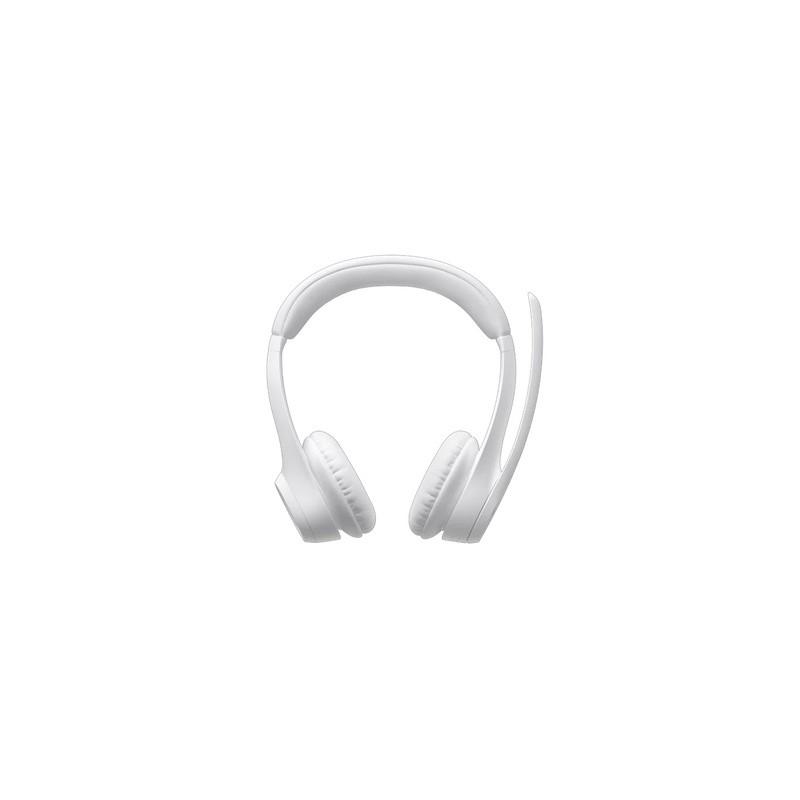 Slušalke Logitech Zone 300, Bluetooth, bele